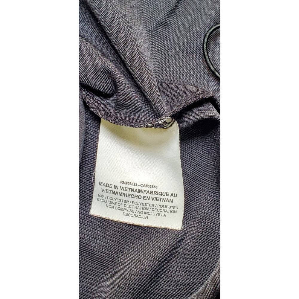 Nike Golf Sz L Men's 1/2-Zip Wind Shirts 578675-010 Black Long Sleeve C23-28 - Picture 7 of 9